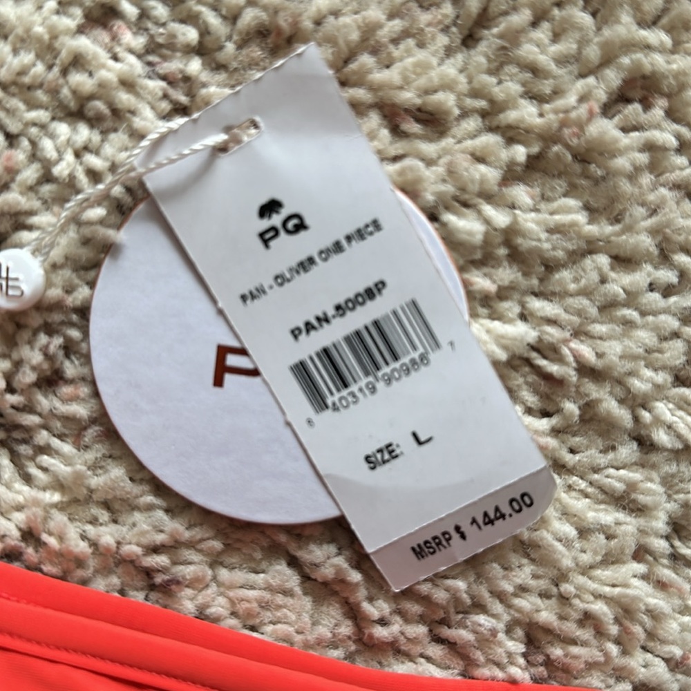 PQ Swim Pan Oliver One Piece Swimsuit Sz L NWT - Picture 5 of 5
